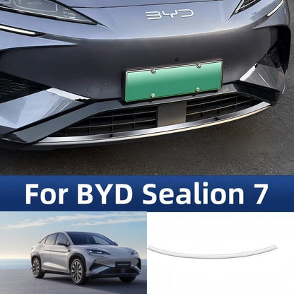 Front & Rear Stainless Steel Decorative Trim Strips for BYD Sealion 7 - NICE EVS