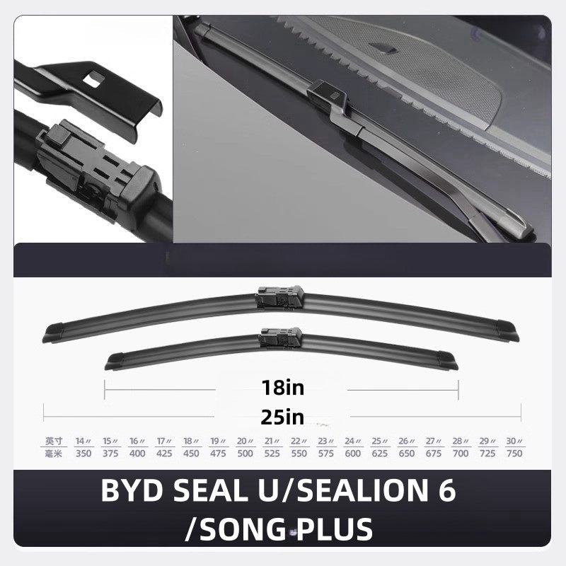 Front Windshield Wipers for BYD Seal U/Sealion 6/SONG PLUS - NICE EVS