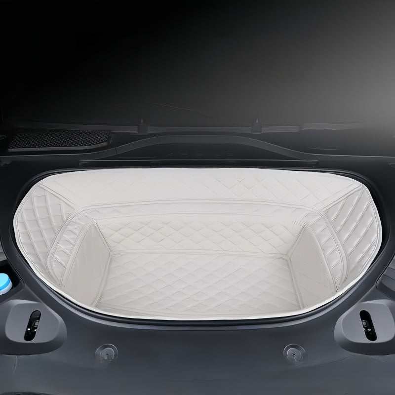 Frunk & Trunk Leather Liner Mat for XPeng G9 - NICE EVS