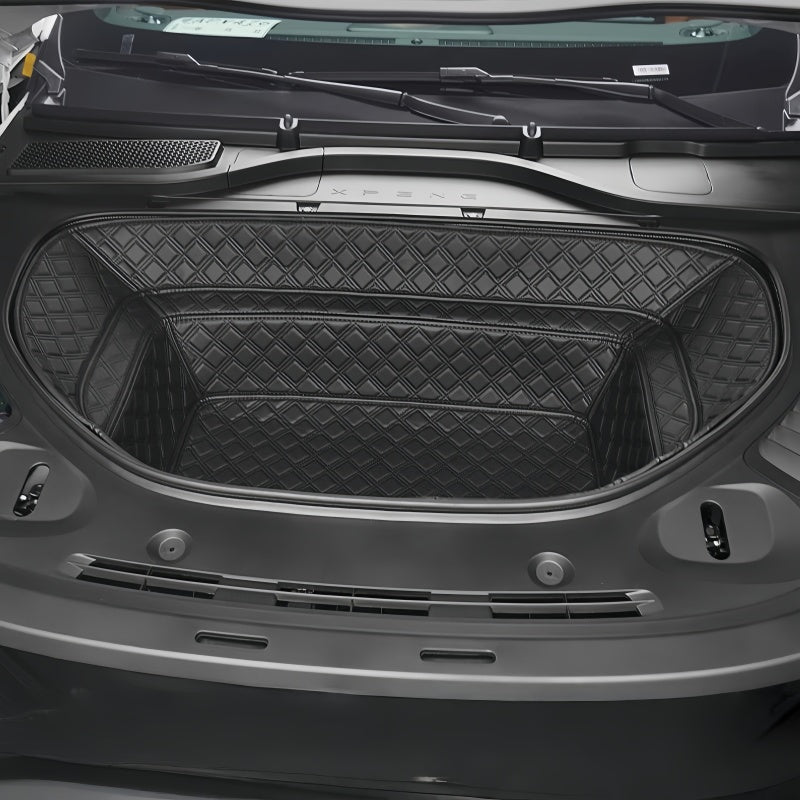 Frunk & Trunk Leather Liner Mat for XPeng G9 - NICE EVS