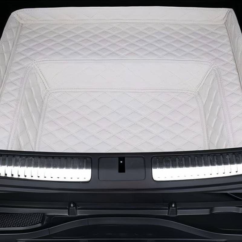 Frunk & Trunk Leather Liner Mat for XPeng G9 - NICE EVS