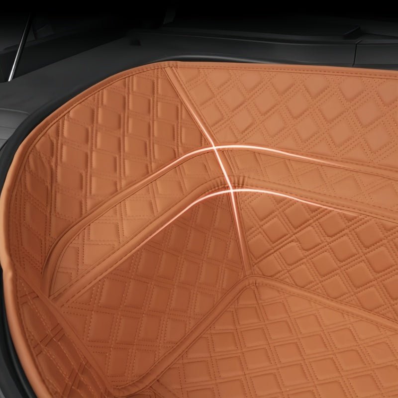 Frunk & Trunk Leather Liner Mat for XPeng G9 - NICE EVS