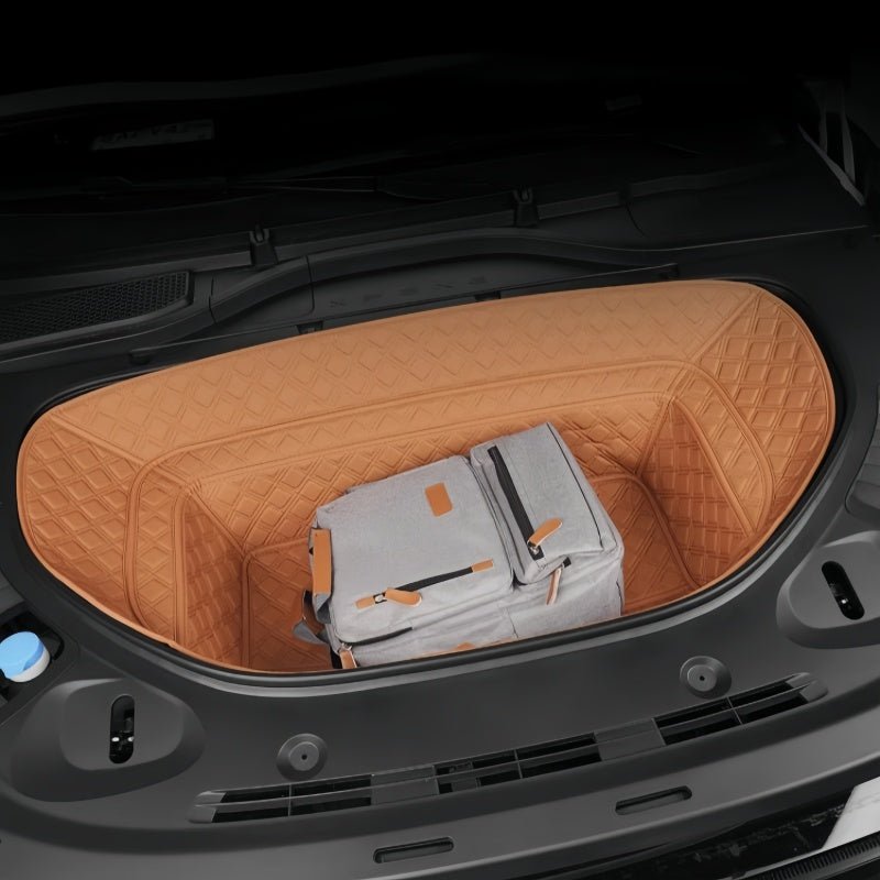 Frunk & Trunk Leather Liner Mat for XPeng G9 - NICE EVS