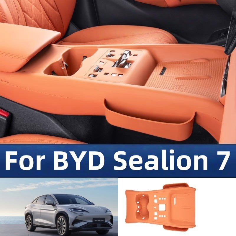 Full-Cover Silicone Console Mat for BYD Sealion 7 - NICE EVS