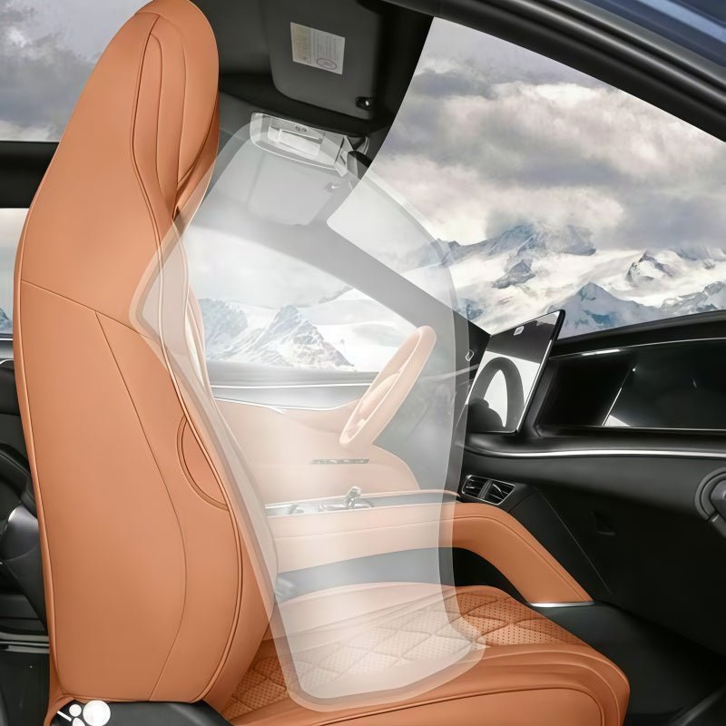 Full Coverage Leather Seat Covers for BYD Sealion 7 - NICE EVS