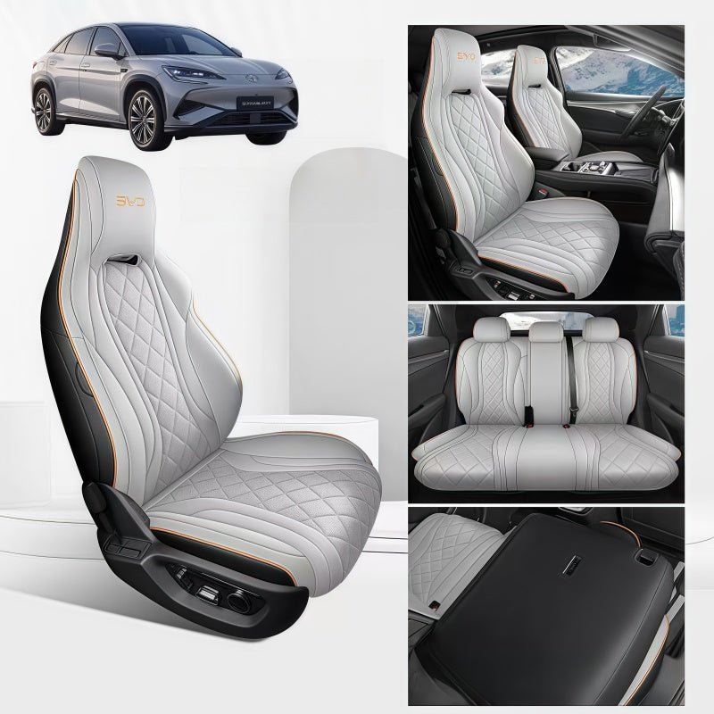 Full Coverage Leather Seat Covers for BYD Sealion 7 - NICE EVS