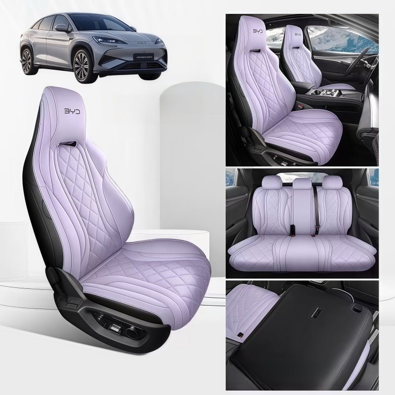 Full Coverage Leather Seat Covers for BYD Sealion 7 - NICE EVS
