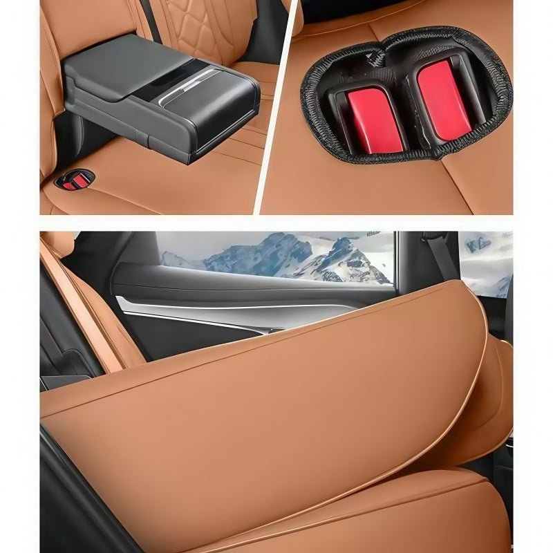 Full Coverage Leather Seat Covers for BYD Sealion 7 - NICE EVS