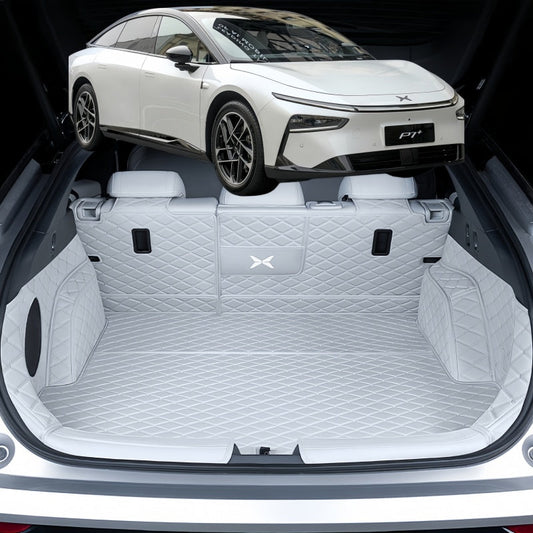 Full Coverage Leather Trunk Mat for 2026 Xpeng P7+ - NICE EVS