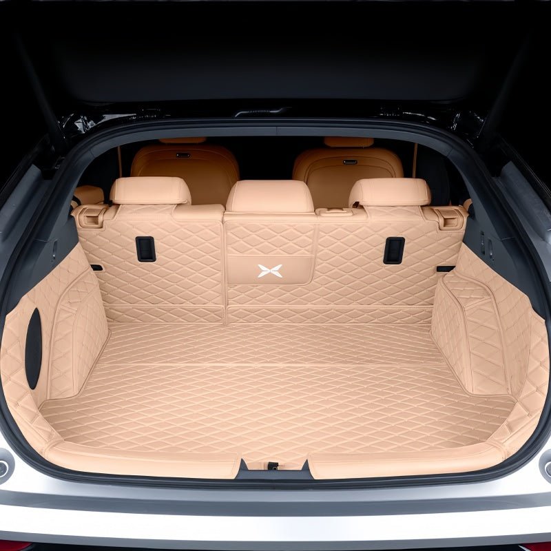 Full Coverage Leather Trunk Mat for 2026 Xpeng P7+ - NICE EVS