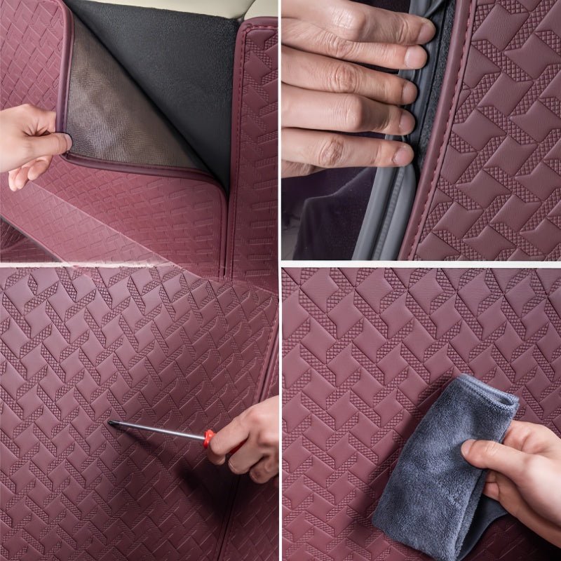 Full Coverage Leather Trunk Mat for 2026 Xpeng X9 - NICE EVS