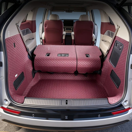 Full Coverage Leather Trunk Mat for 2026 Xpeng X9 - NICE EVS