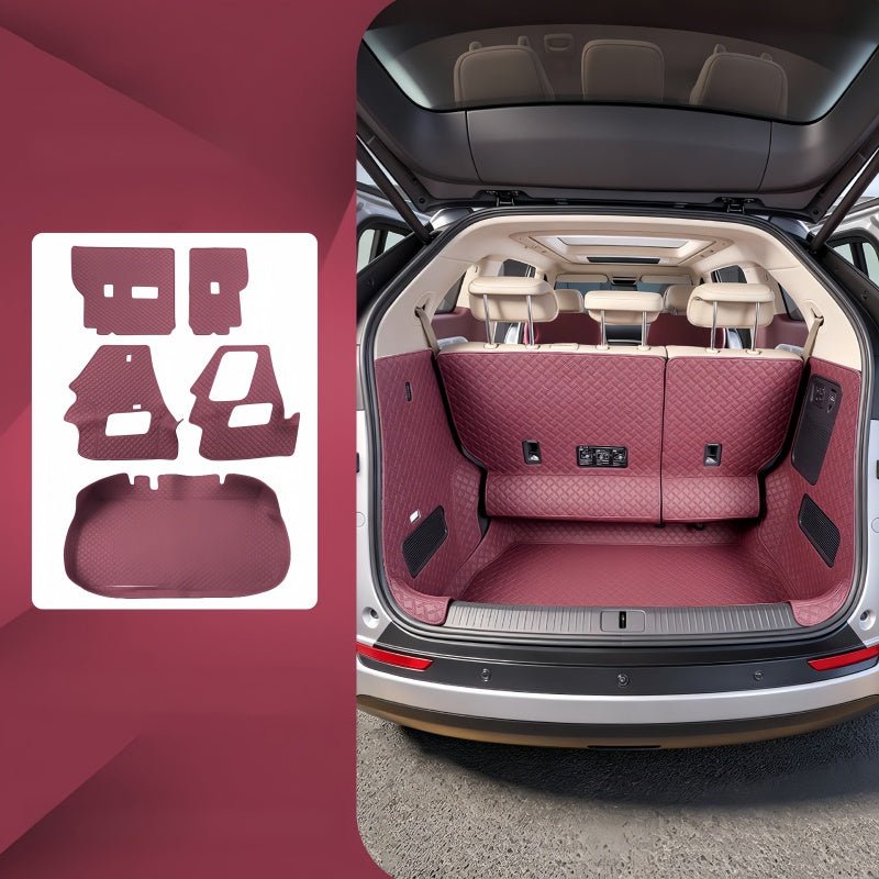 Full Coverage Leather Trunk Mat for 2026 Xpeng X9 - NICE EVS