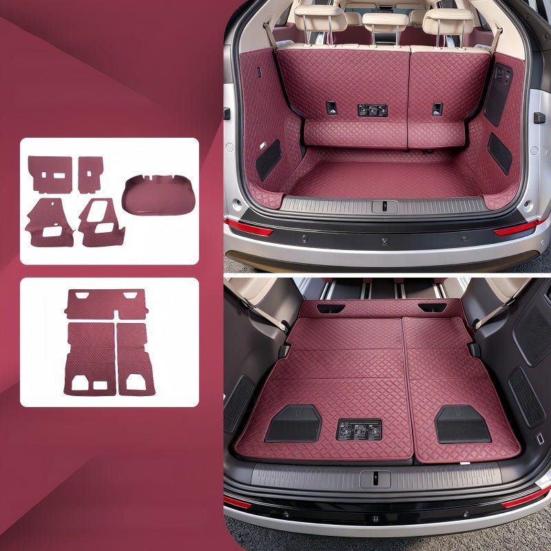 Full Coverage Leather Trunk Mat for 2026 Xpeng X9 - NICE EVS