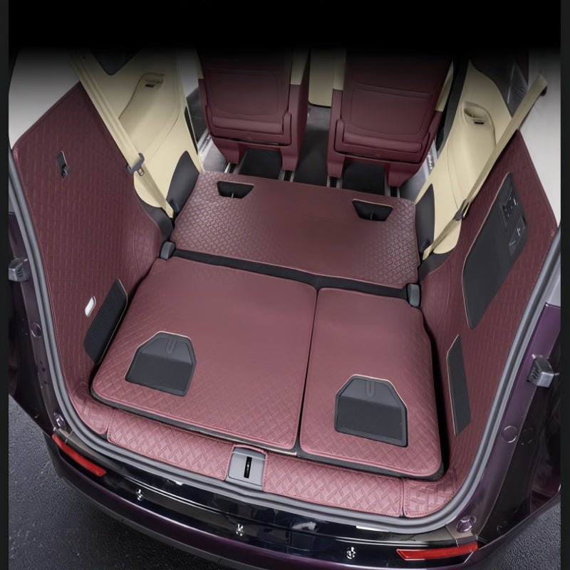 Full Coverage Leather Trunk Mat for 2026 Xpeng X9 - NICE EVS