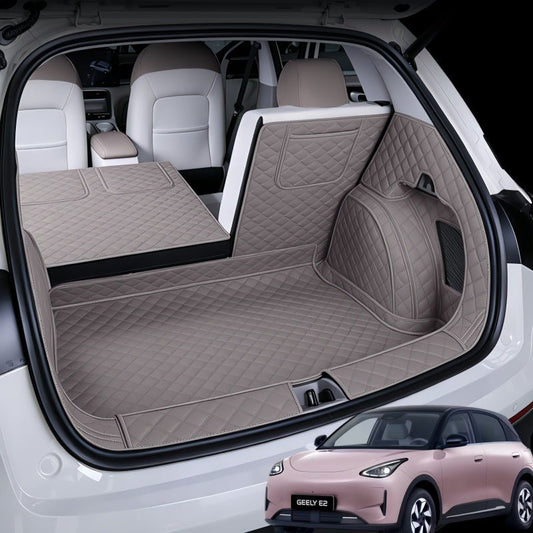 Full Coverage Leather Trunk Mat for Geely E2/EX2 - NICE EVS