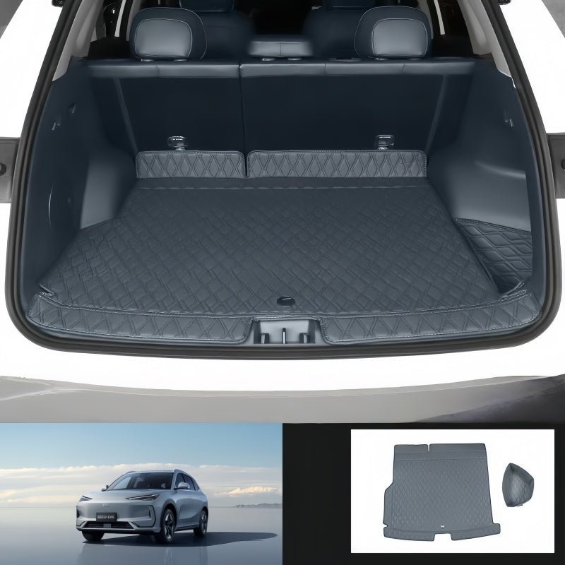 Full Coverage Leather Trunk Mat for Geely EX5 - NICE EVS