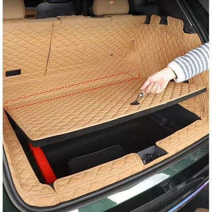Full Coverage Leather Trunk Mat for Geely EX5 EM - i - NICE EVS