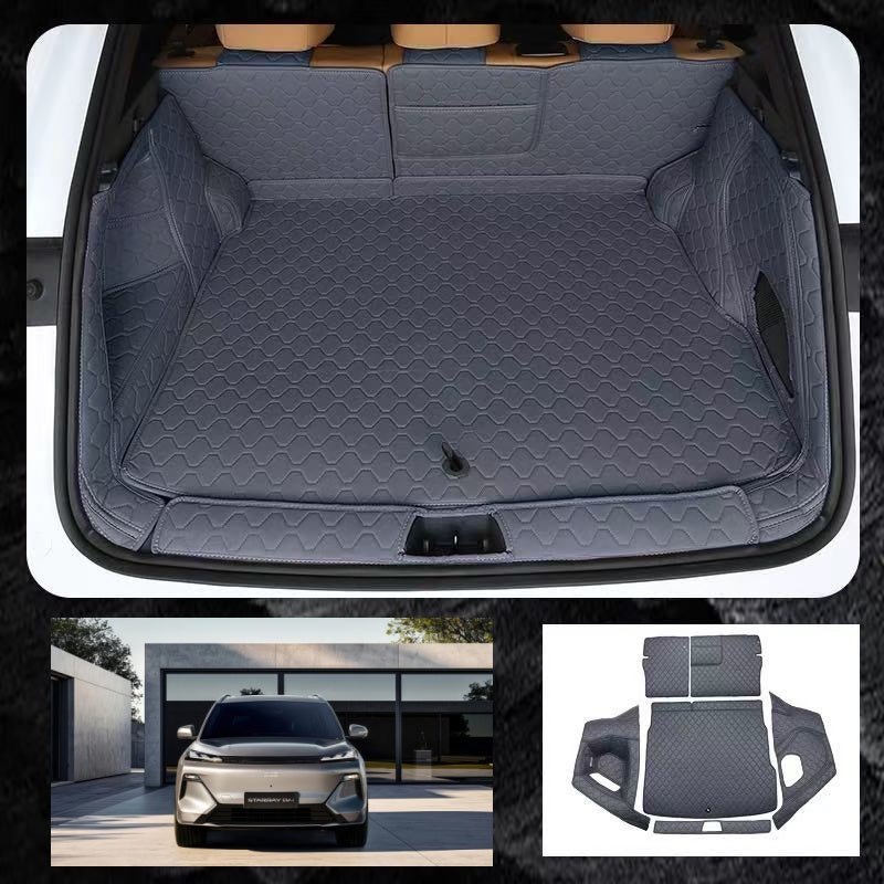 Full Coverage Leather Trunk Mat for Geely EX5 EM - i - NICE EVS