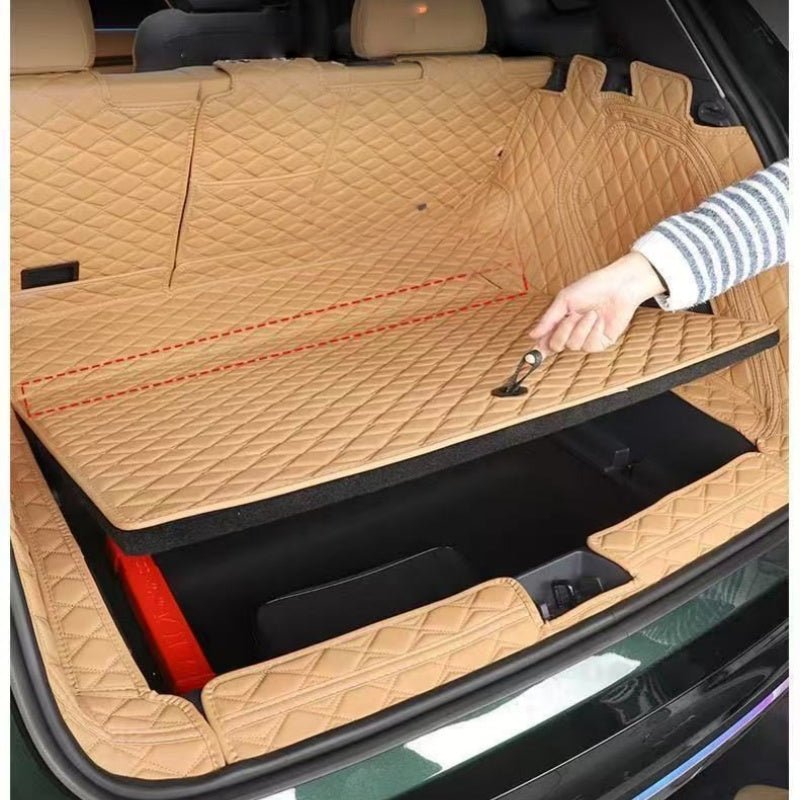 Full Coverage Leather Trunk Mat for Geely Starray EM - i - NICE EVS