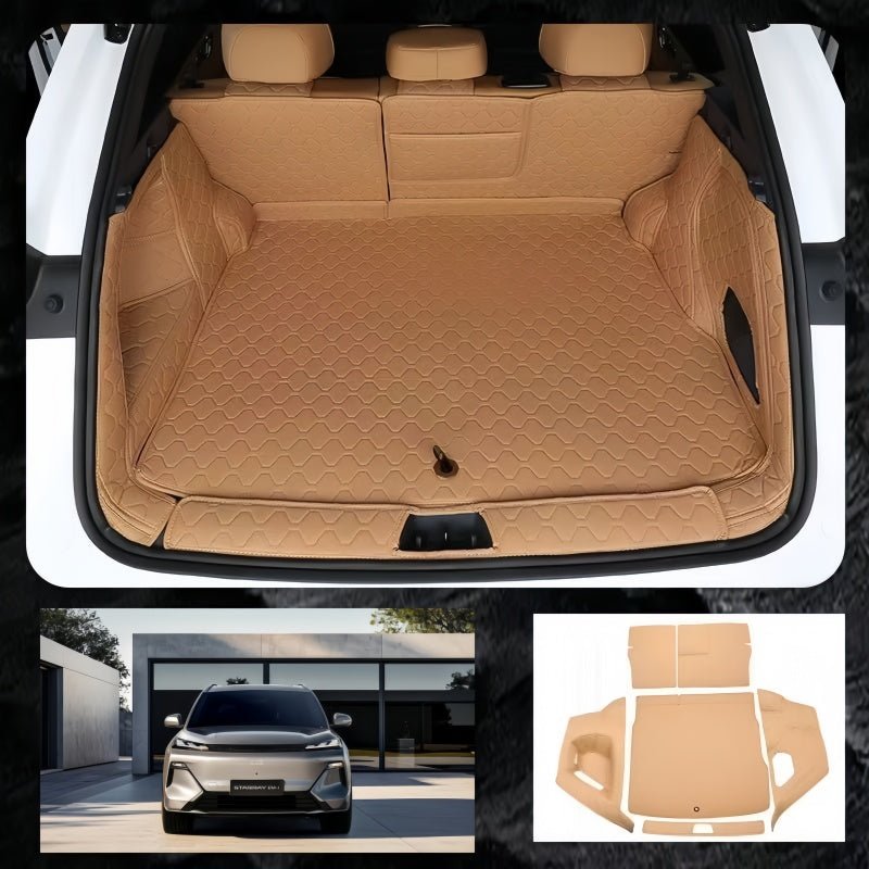 Full Coverage Leather Trunk Mat for Geely Starray EM - i - NICE EVS