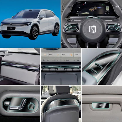 Full Set Button Cover Film for Zeekr 7X Interior Protection - NICE EVS