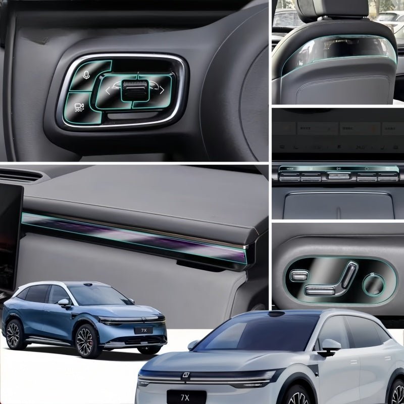 Full Set Button Cover Film for Zeekr 7X Interior Protection - NICE EVS