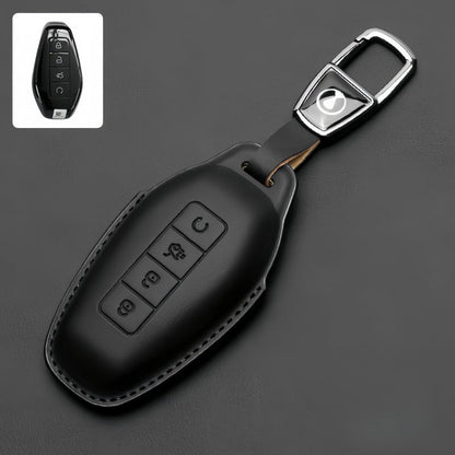 Full Wrap Leather Key Fob Case for Denza B5/B8 - NICE EVS
