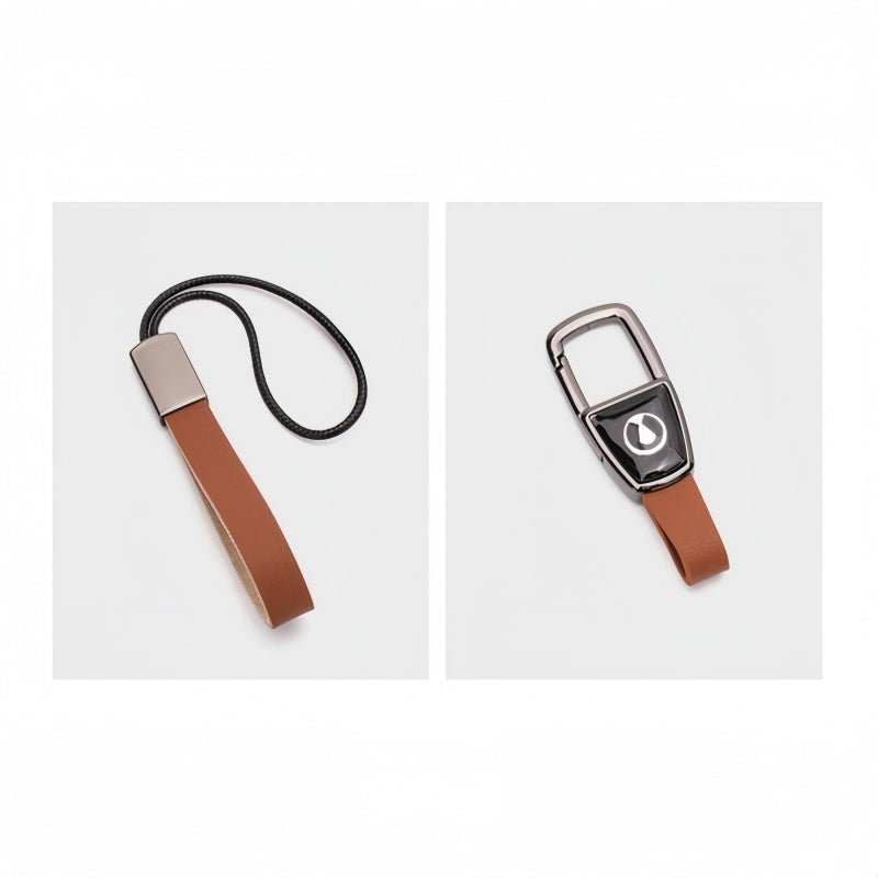 Full Wrap Leather Key Fob Case for Denza B5/B8 - NICE EVS