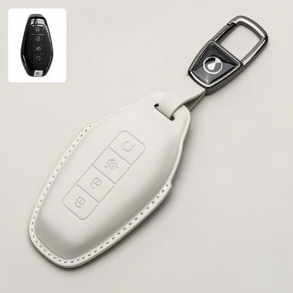 Full Wrap Leather Key Fob Case for Denza B5/B8 - NICE EVS
