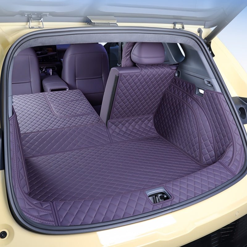 Full‑Surround Nappa Leather Cargo Liner for Leapmotor B05 - NICE EVS