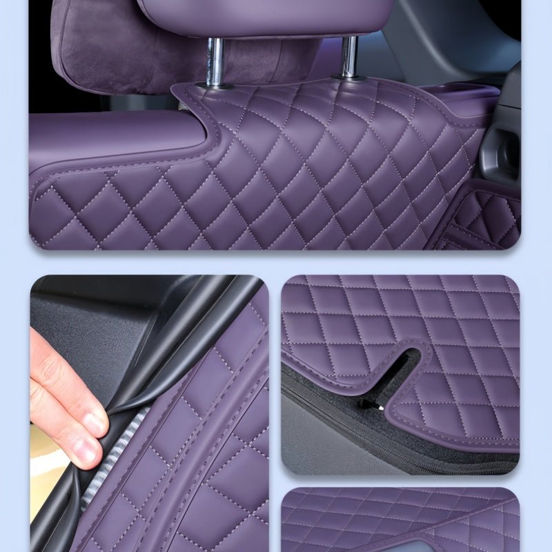 Full‑Surround Nappa Leather Cargo Liner for Leapmotor B05 - NICE EVS