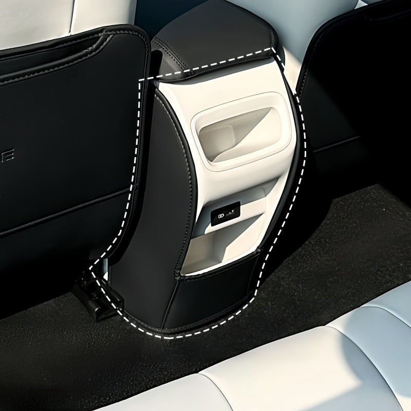 Center Console Rear Anti-Kick Mat for Geely E2/EX2