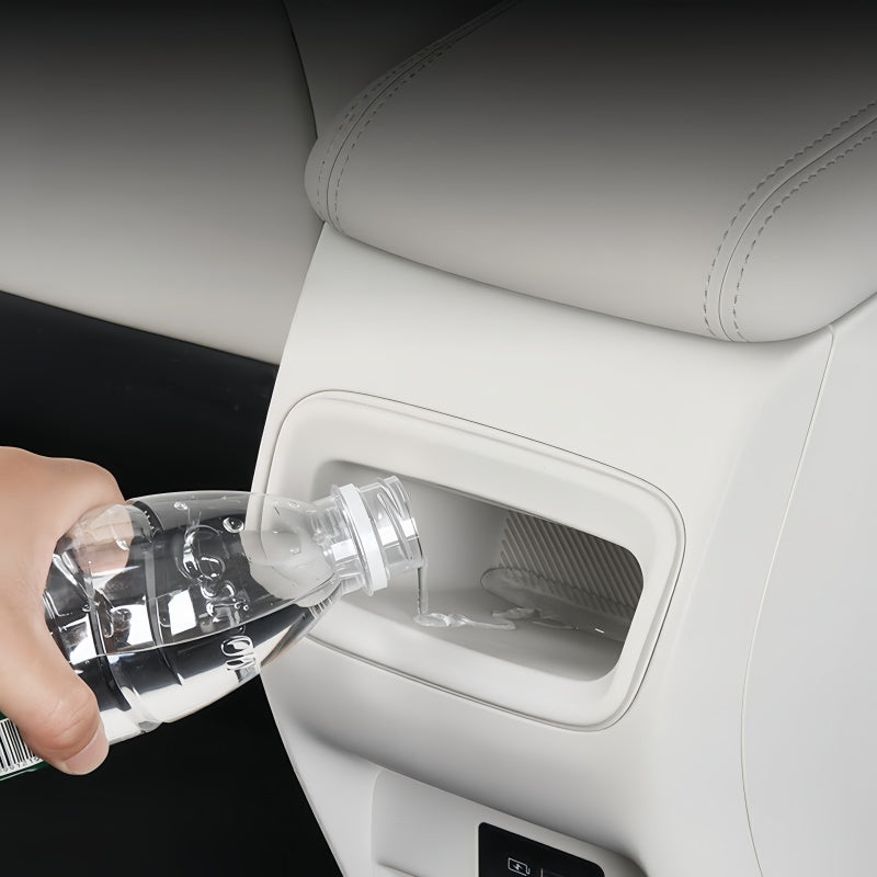 Center Console Rear Storage Silicone Mat for Geely E2/EX2