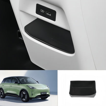 Center Console Rear Storage Silicone Mat for Geely E2/EX2