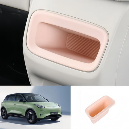 Center Console Rear Storage Silicone Mat for Geely E2/EX2
