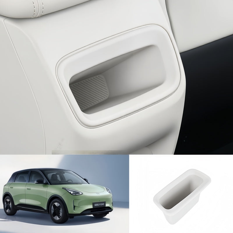 Center Console Rear Storage Silicone Mat for Geely E2/EX2