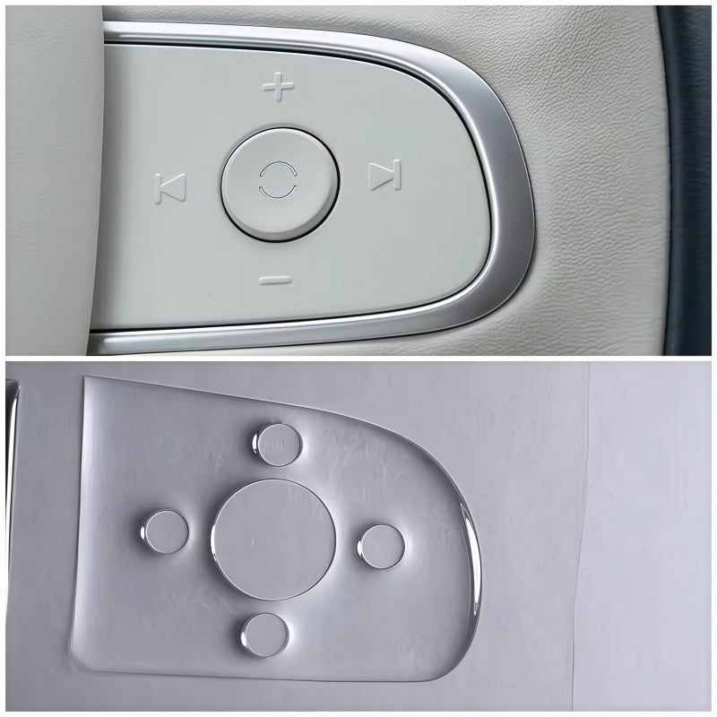 Clear Epoxy Button Protectors for Geely E2/EX2