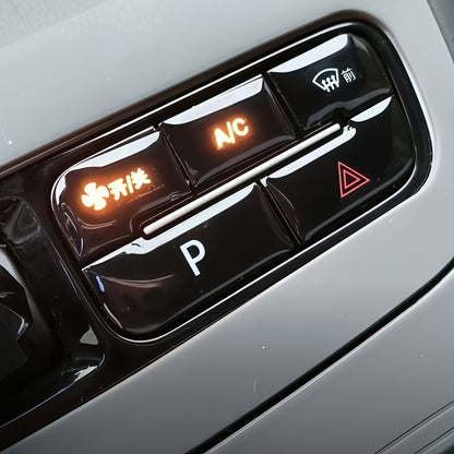 Clear Epoxy Button Protectors for Geely E2/EX2