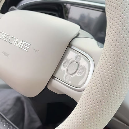 Clear Epoxy Button Protectors for Geely E2/EX2