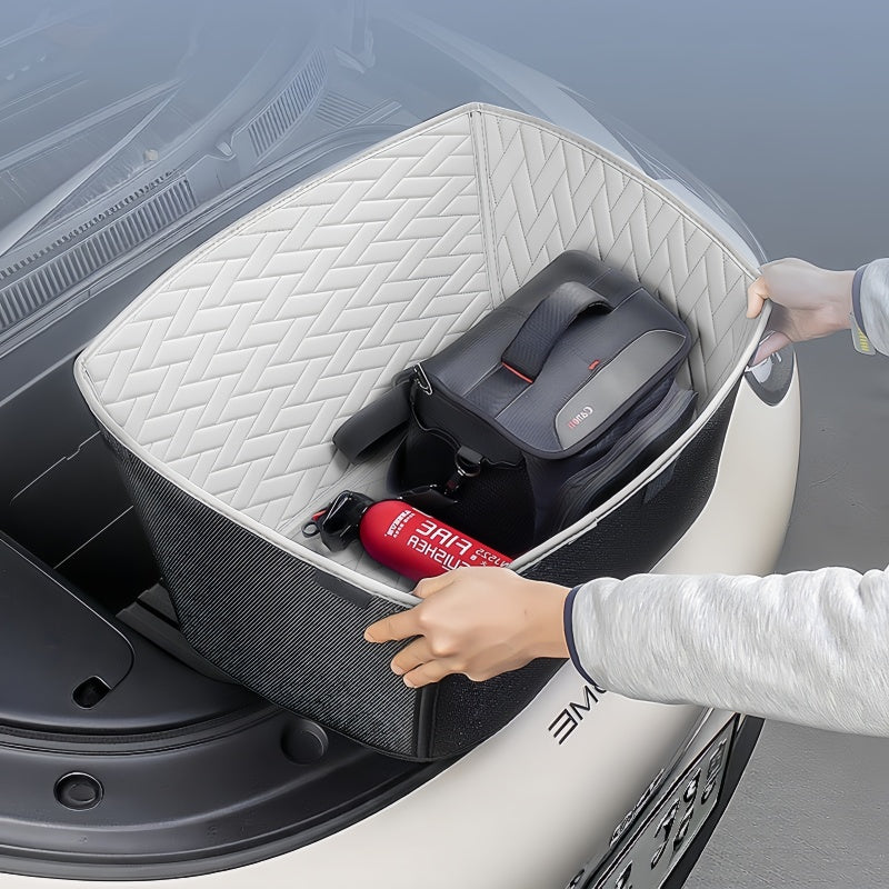 Frunk Leather Floor Mat for Geely E2 / EX2