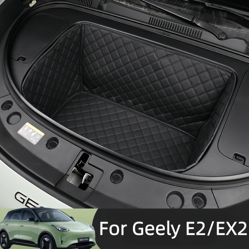 Frunk Leather Floor Mat for Geely E2 / EX2