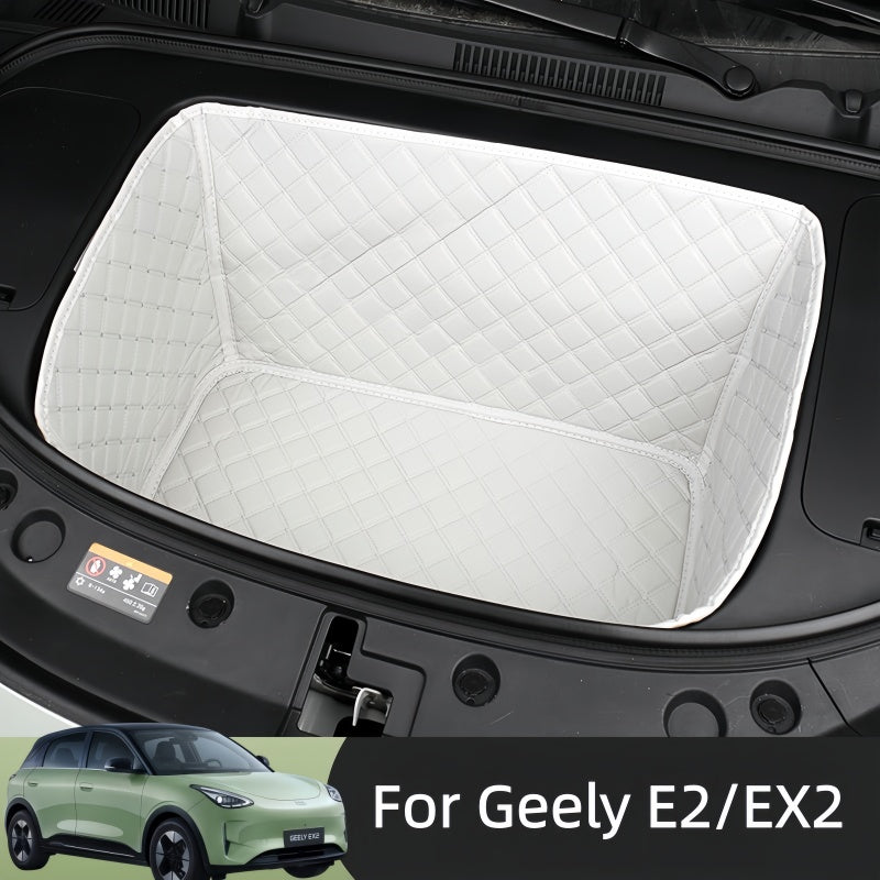 Frunk Leather Floor Mat for Geely E2 / EX2