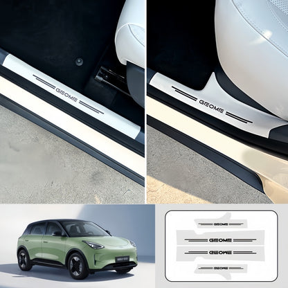 Nappa Leather Door Sill Protector for Geely E2 / EX2