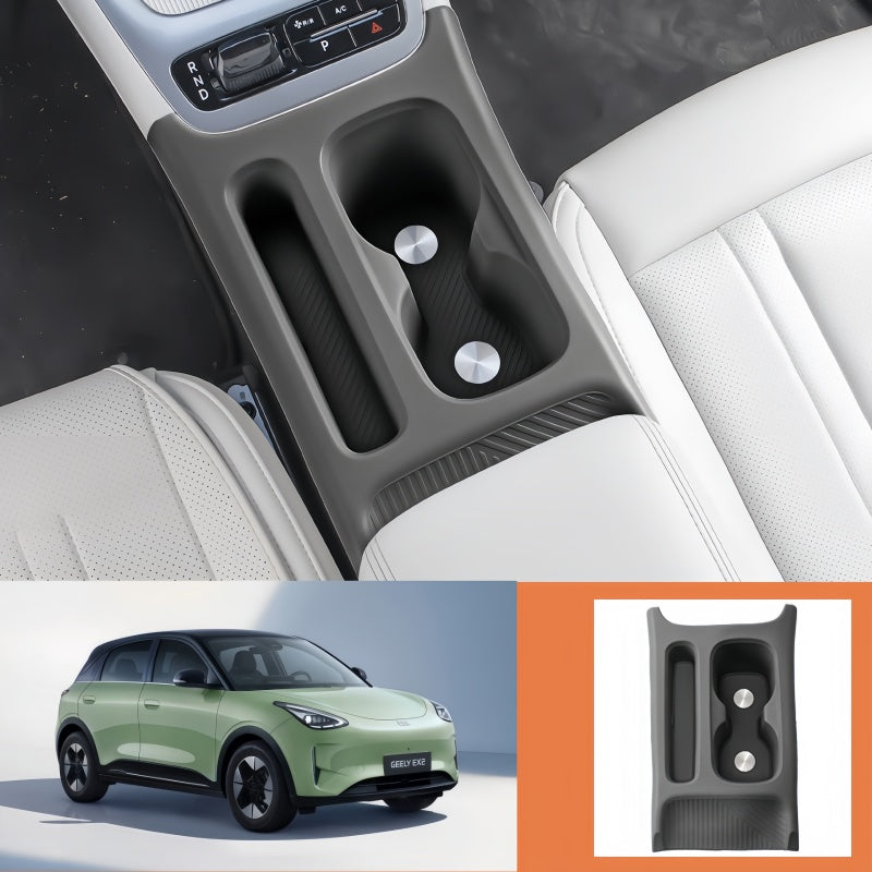 Integrated Silicone Mat for Cup & Phone Slot for Geely E2/EX2