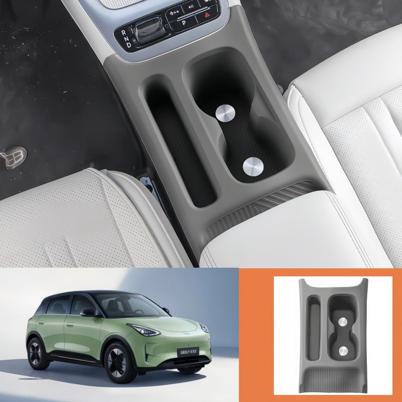 Integrated Silicone Mat for Cup & Phone Slot for Geely E2/EX2