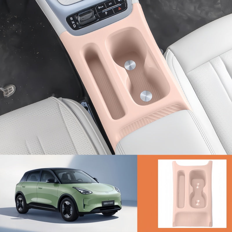 Integrated Silicone Mat for Cup & Phone Slot for Geely E2/EX2