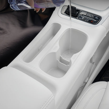 Integrated Silicone Mat for Cup & Phone Slot for Geely E2/EX2