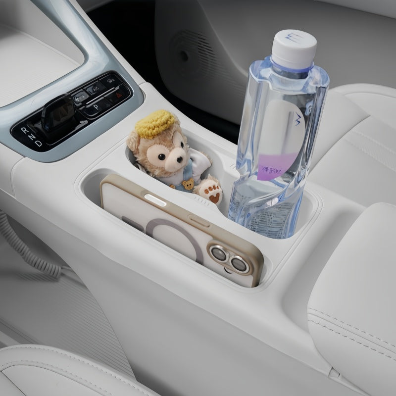 Integrated Silicone Mat for Cup & Phone Slot for Geely E2/EX2
