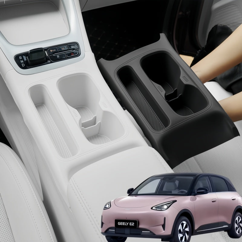Integrated Silicone Mat for Cup & Phone Slot for Geely E2/EX2